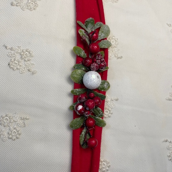 Christmas photography prop newborn headband - Picture 3 of 4